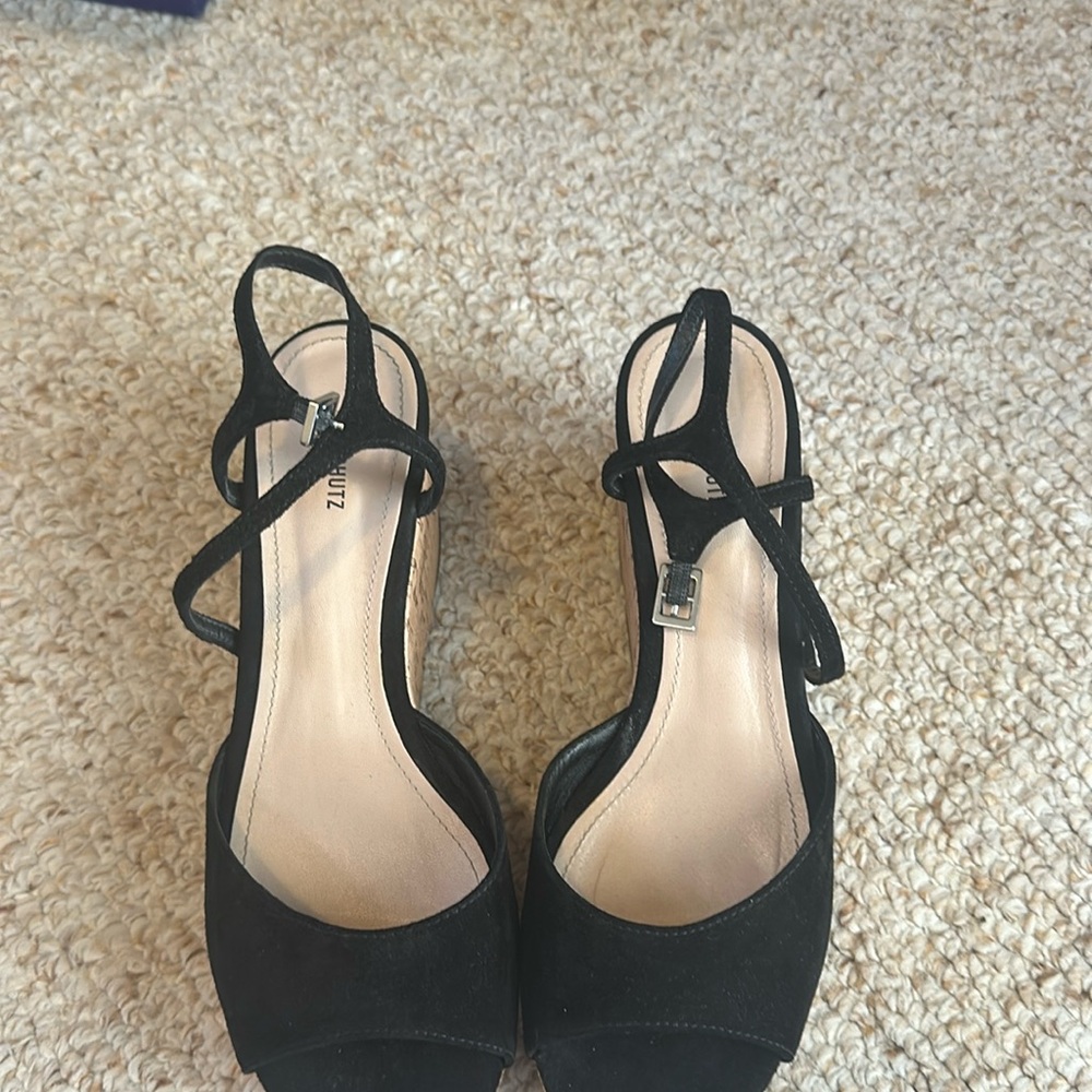 Gently worn Schutz sandals